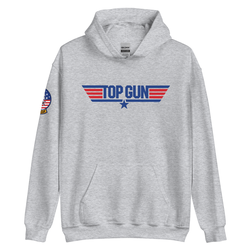 Top Gun Red & Blue Hooded Sweatshirt - Paramount Shop