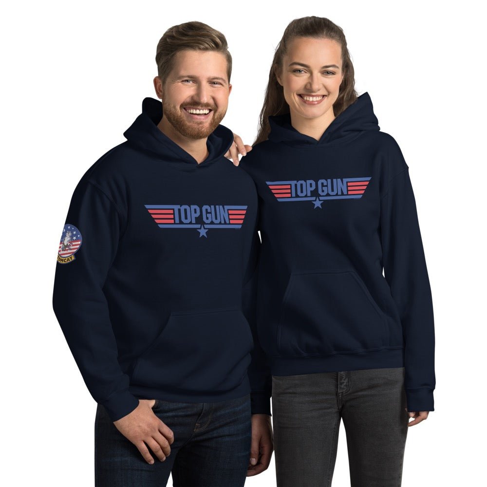 Top Gun Red & Blue Hooded Sweatshirt - Paramount Shop