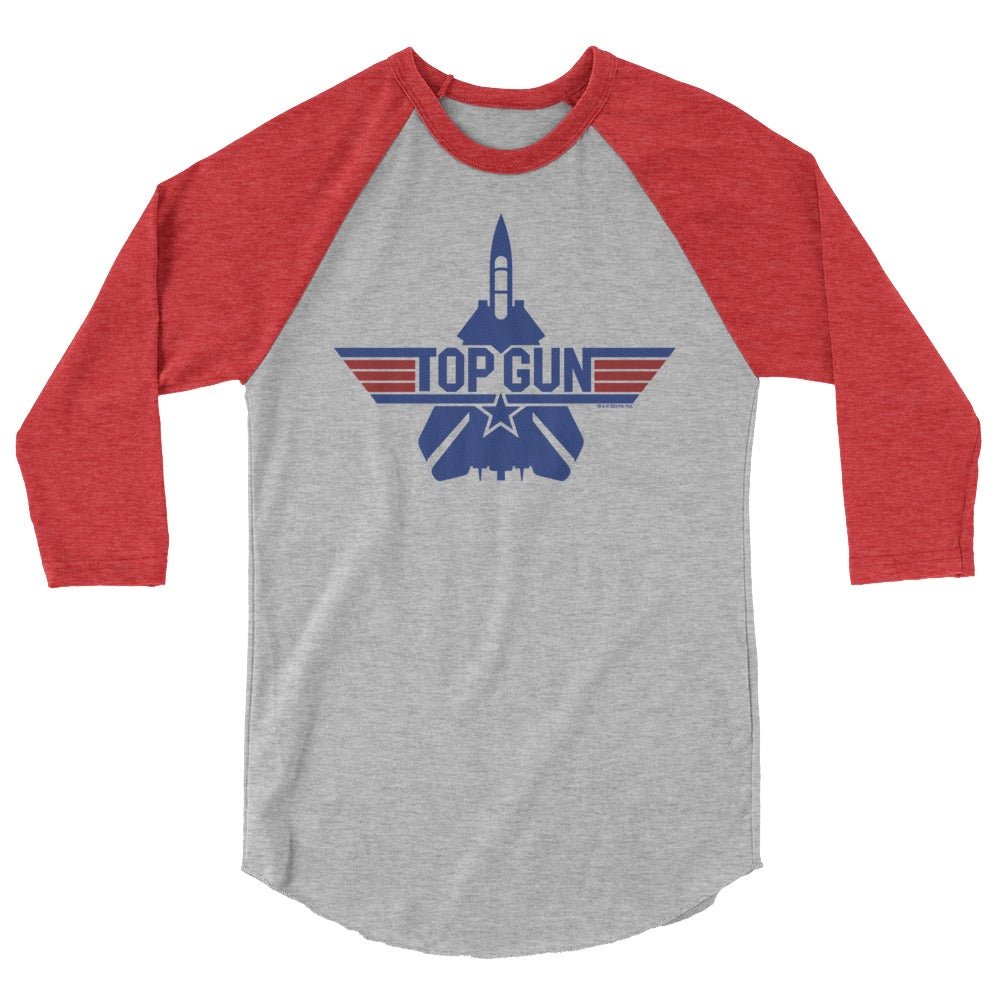 Top Gun Unisex 3/4 Sleeve Raglan Shirt - Paramount Shop