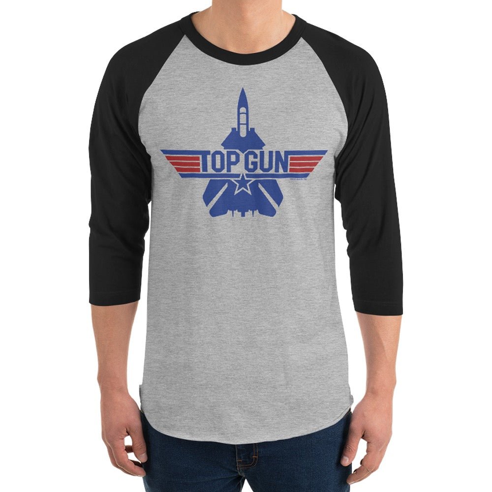 Top Gun Unisex 3/4 Sleeve Raglan Shirt - Paramount Shop