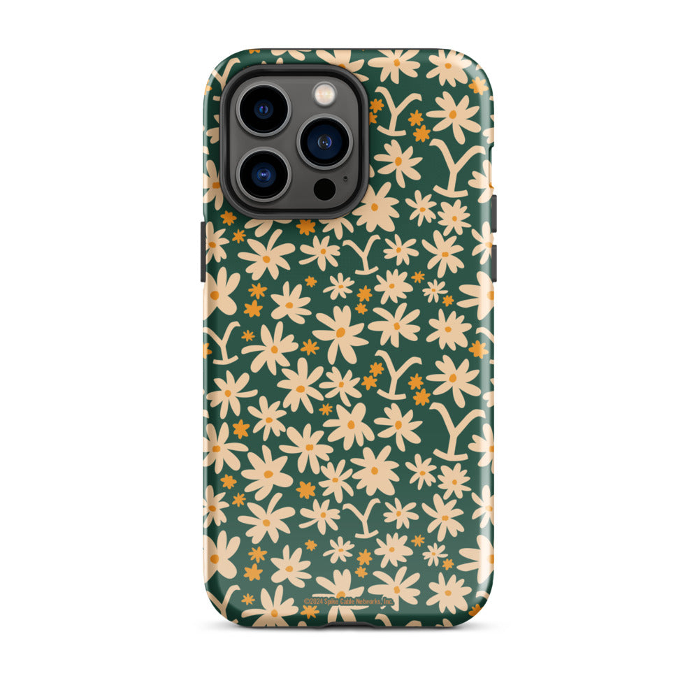 Yellowstone Floral Tough iPhone Case - Paramount Shop