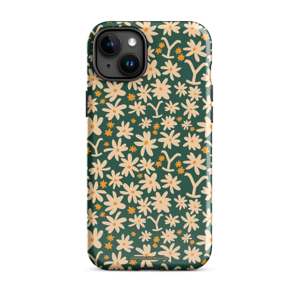 Yellowstone Floral Tough iPhone Case - Paramount Shop