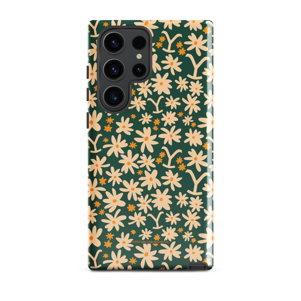 Yellowstone Floral Tough Samsung Case - Paramount Shop