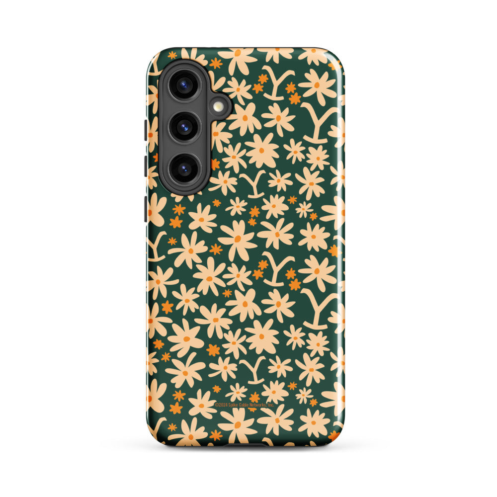 Yellowstone Floral Tough Samsung Case - Paramount Shop