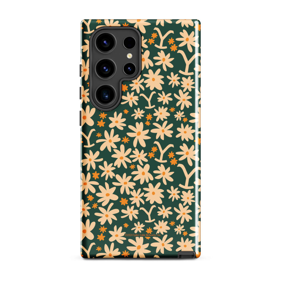 Yellowstone Floral Tough Samsung Case - Paramount Shop