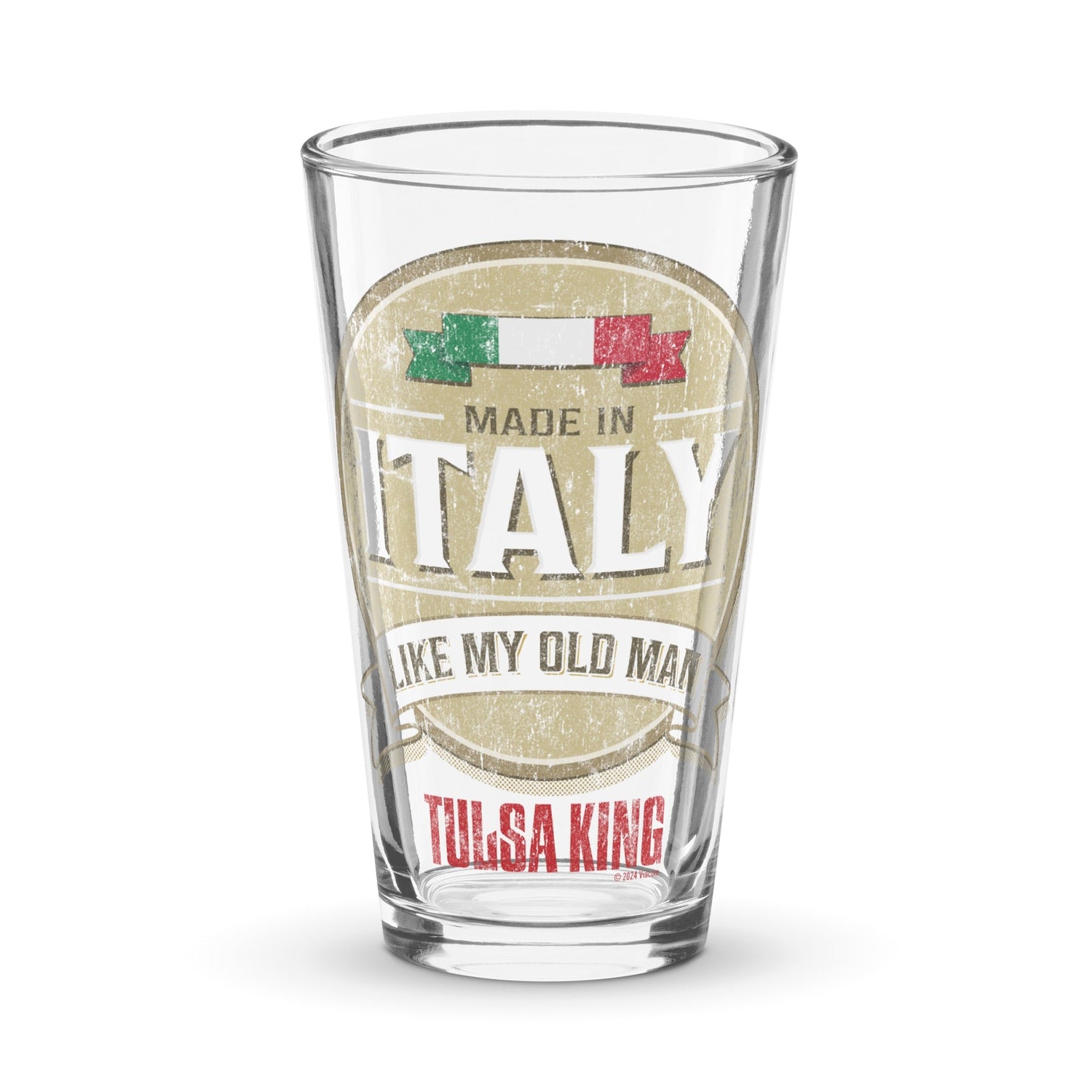 Tulsa King Made In Italy Shaker Pint Glass - Paramount Shop