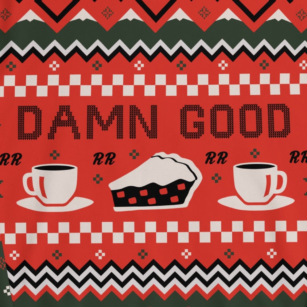 Twin Peaks Damn Good Holiday Unisex Crew Neck Sweatshirt - Paramount Shop