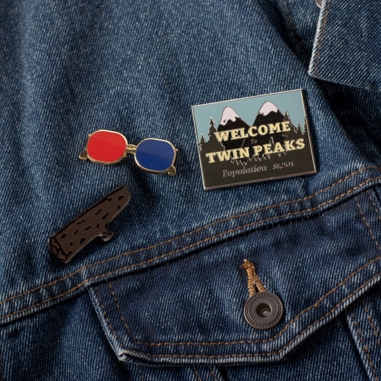 Twin Peaks Enamel Pin Set - Paramount Shop