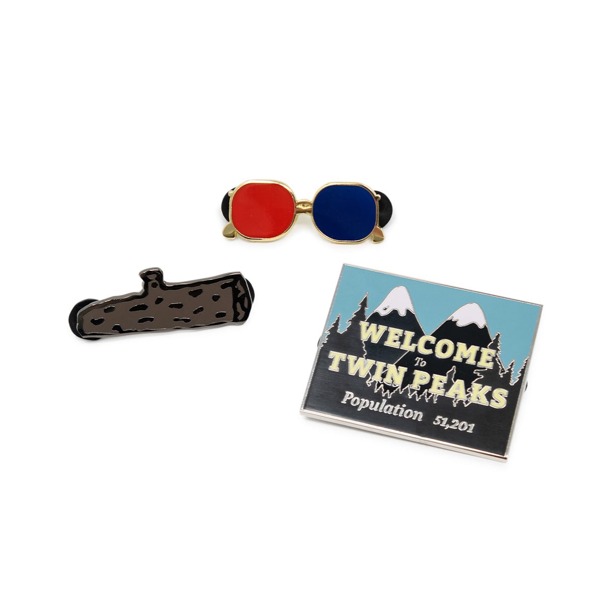 Twin Peaks Enamel Pin Set - Paramount Shop