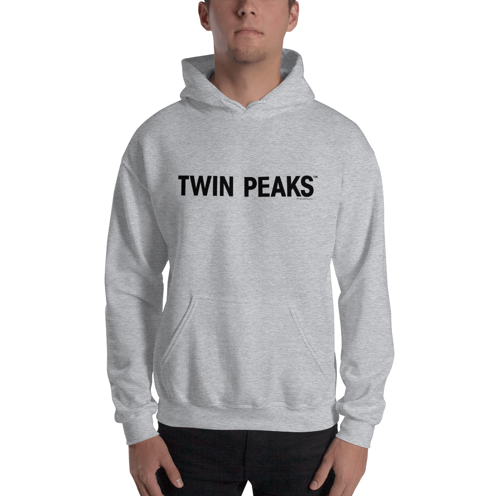 Twin Peaks Logo Hooded Sweatshirt - Paramount Shop