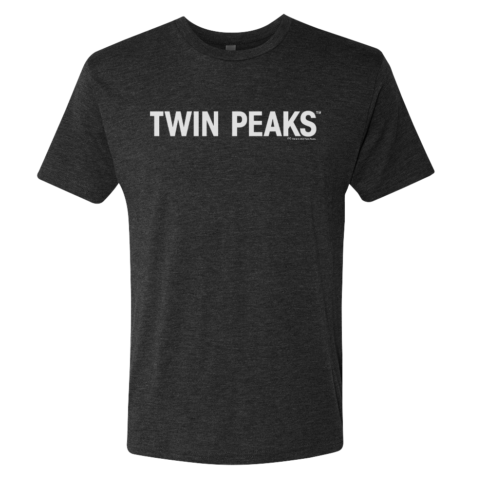 Twin Peaks Logo Men's Tri - Blend T - Shirt - Paramount Shop