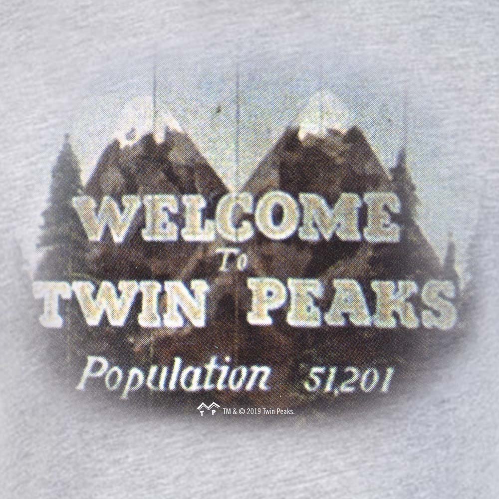Twin Peaks Welcome to Twin Peaks Men's Tri - Blend T - Shirt - Paramount Shop