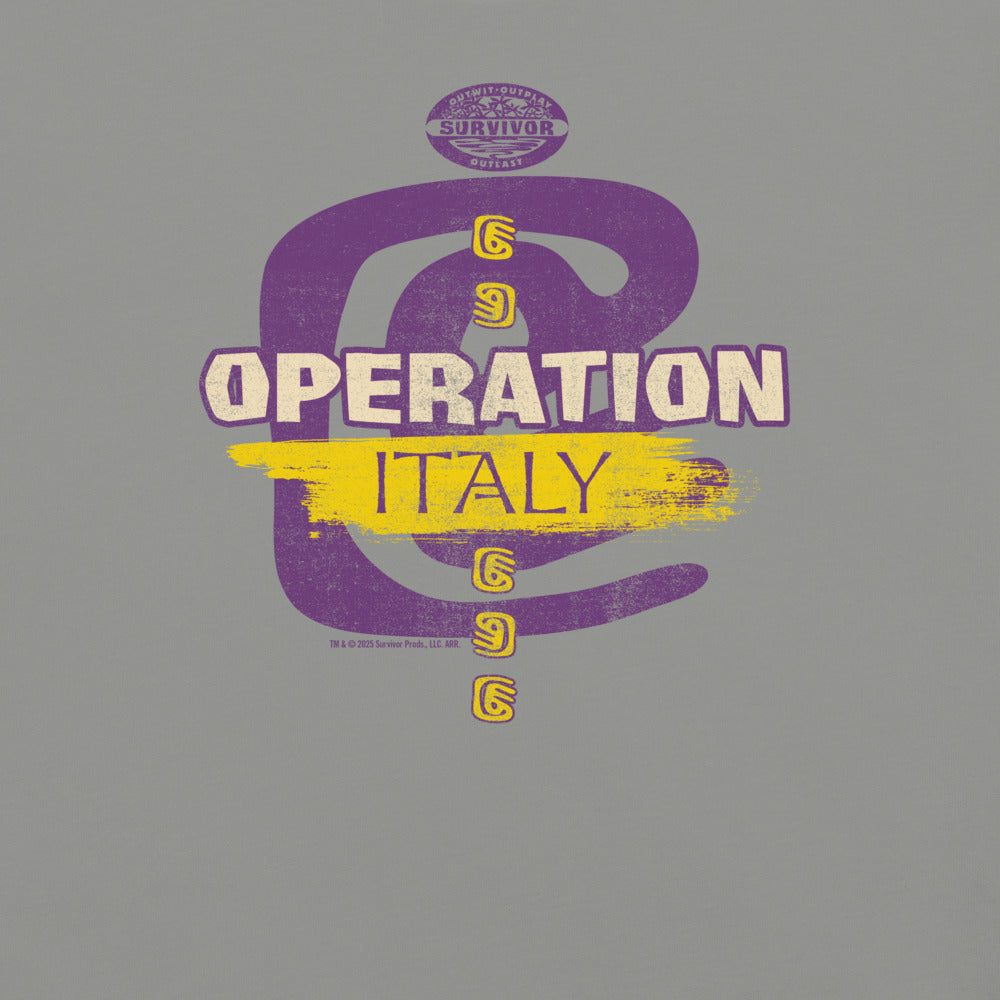 Survivor Operation Italien Unisex Komfort Farben T-Shirt