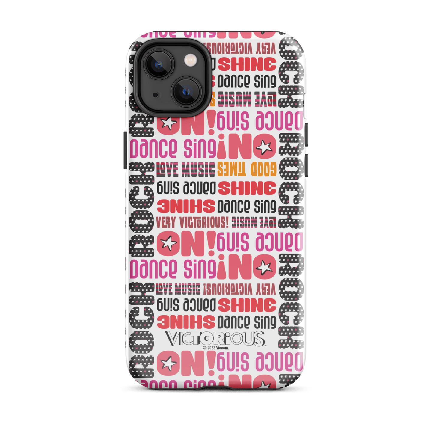 Victorious Dance Sing Shine Pattern Tough Phone Case - iPhone - Paramount Shop