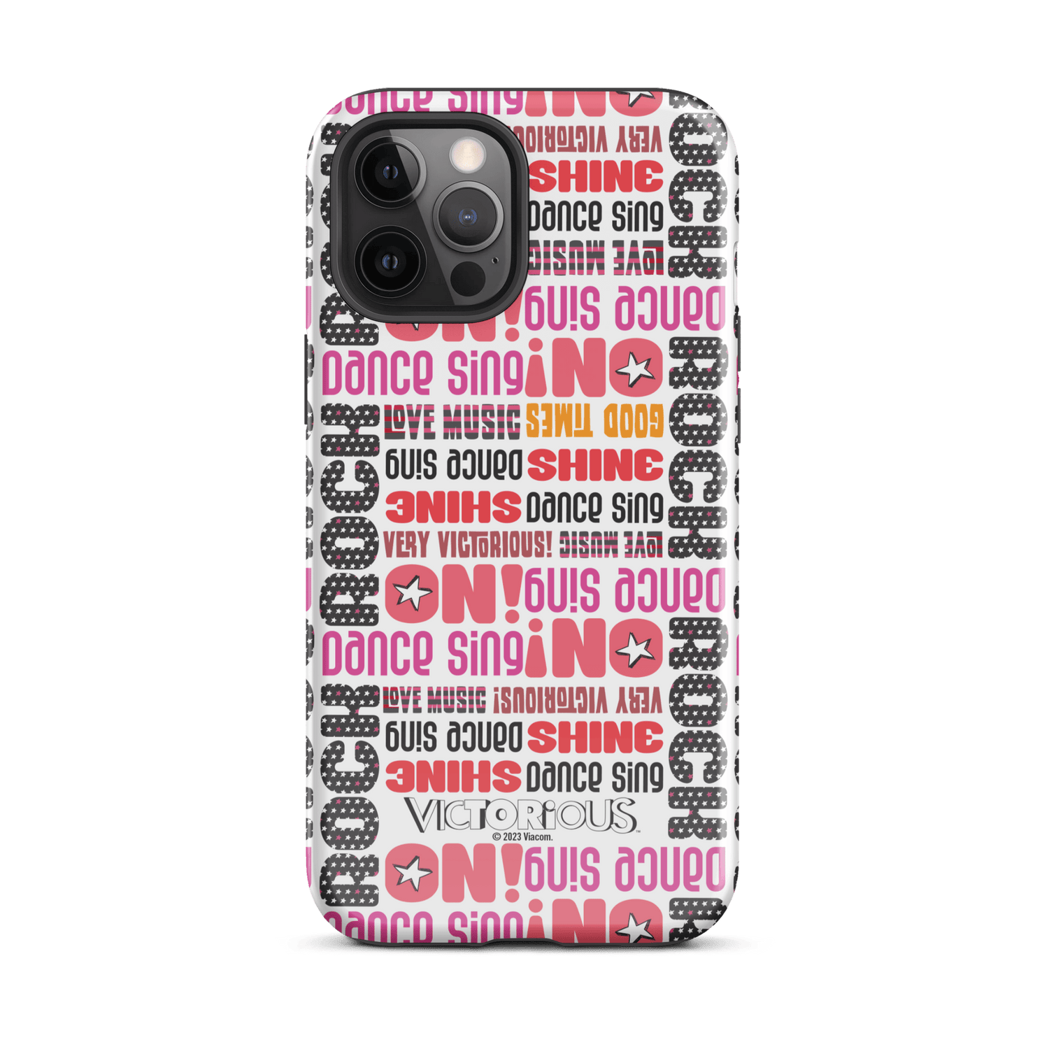 Victorious Dance Sing Shine Pattern Tough Phone Case - iPhone - Paramount Shop