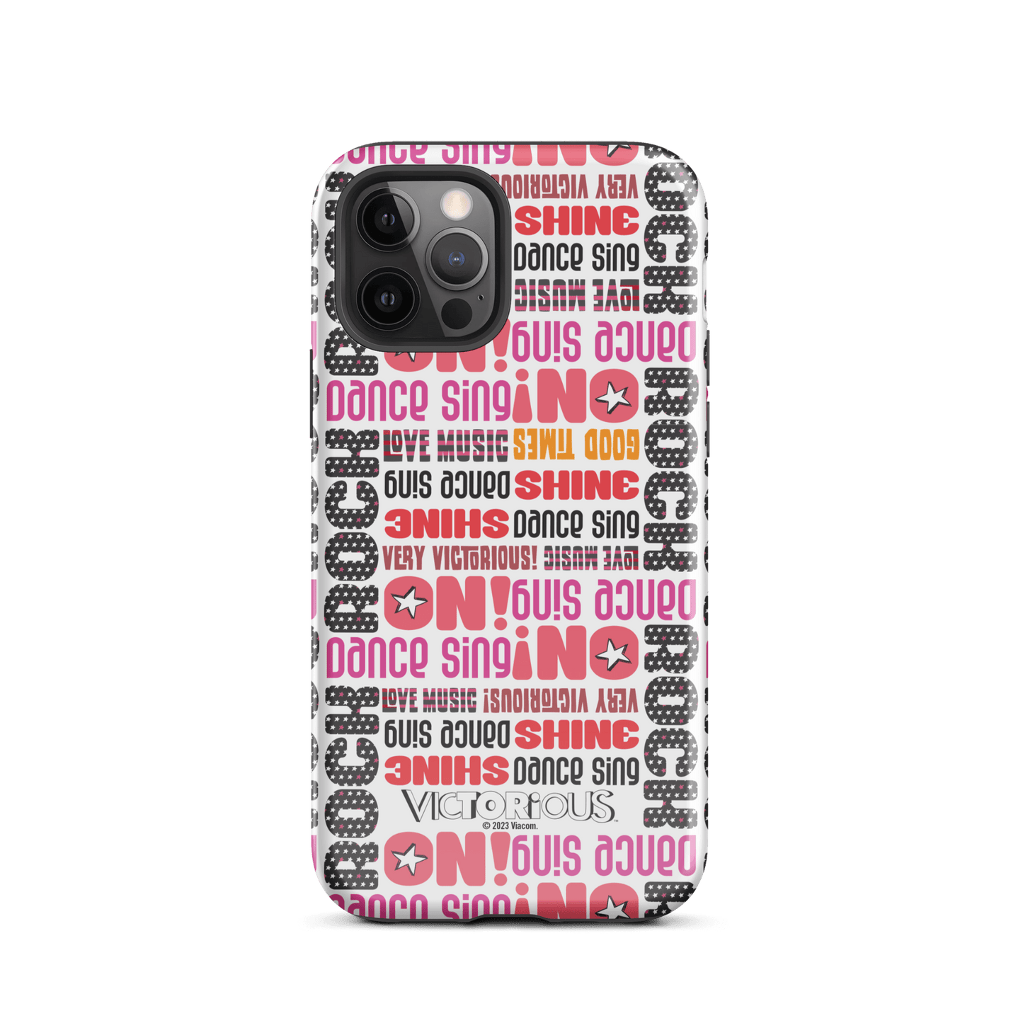 Victorious Dance Sing Shine Pattern Tough Phone Case - iPhone - Paramount Shop