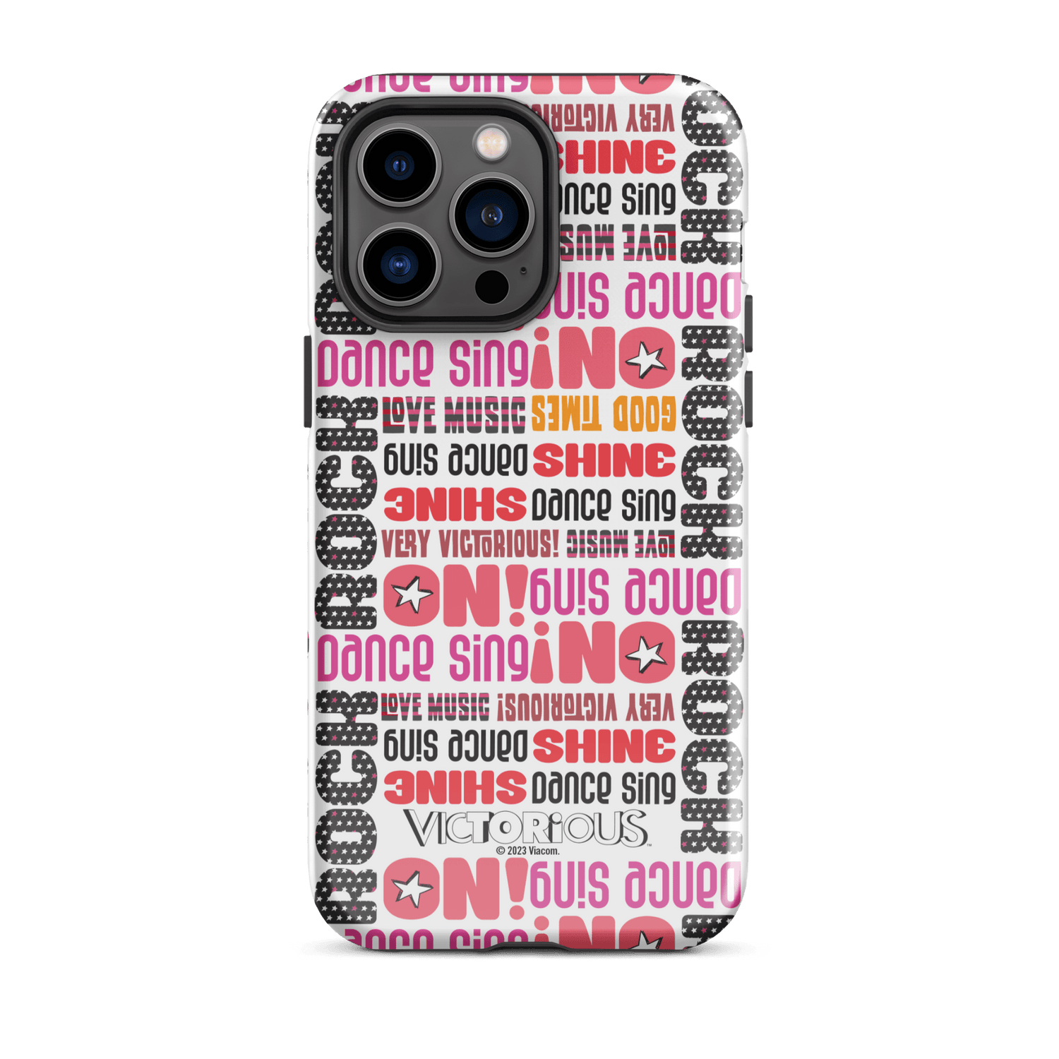 Victorious Dance Sing Shine Pattern Tough Phone Case - iPhone - Paramount Shop