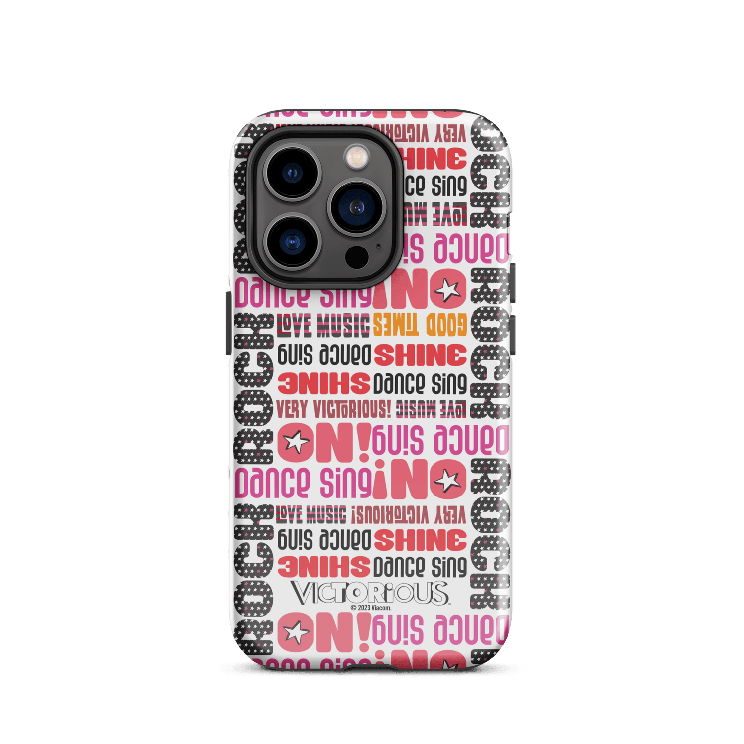 Victorious Dance Sing Shine Pattern Tough Phone Case - iPhone - Paramount Shop