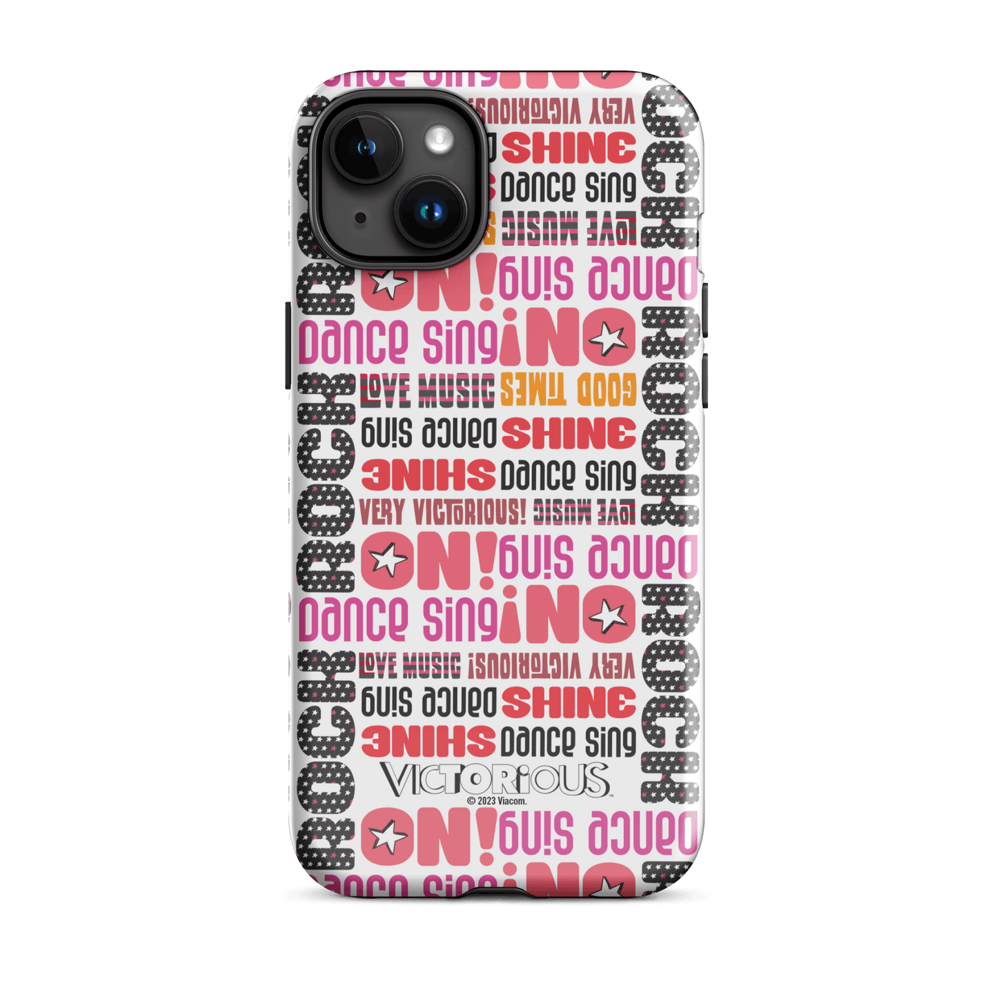 Victorious Dance Sing Shine Pattern Tough Phone Case - iPhone - Paramount Shop