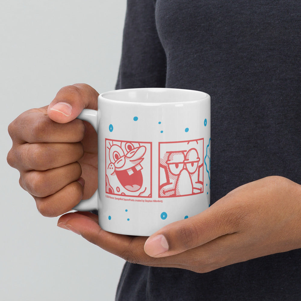 SpongeBob Schwammkopf Bestellen Weiß Tasse