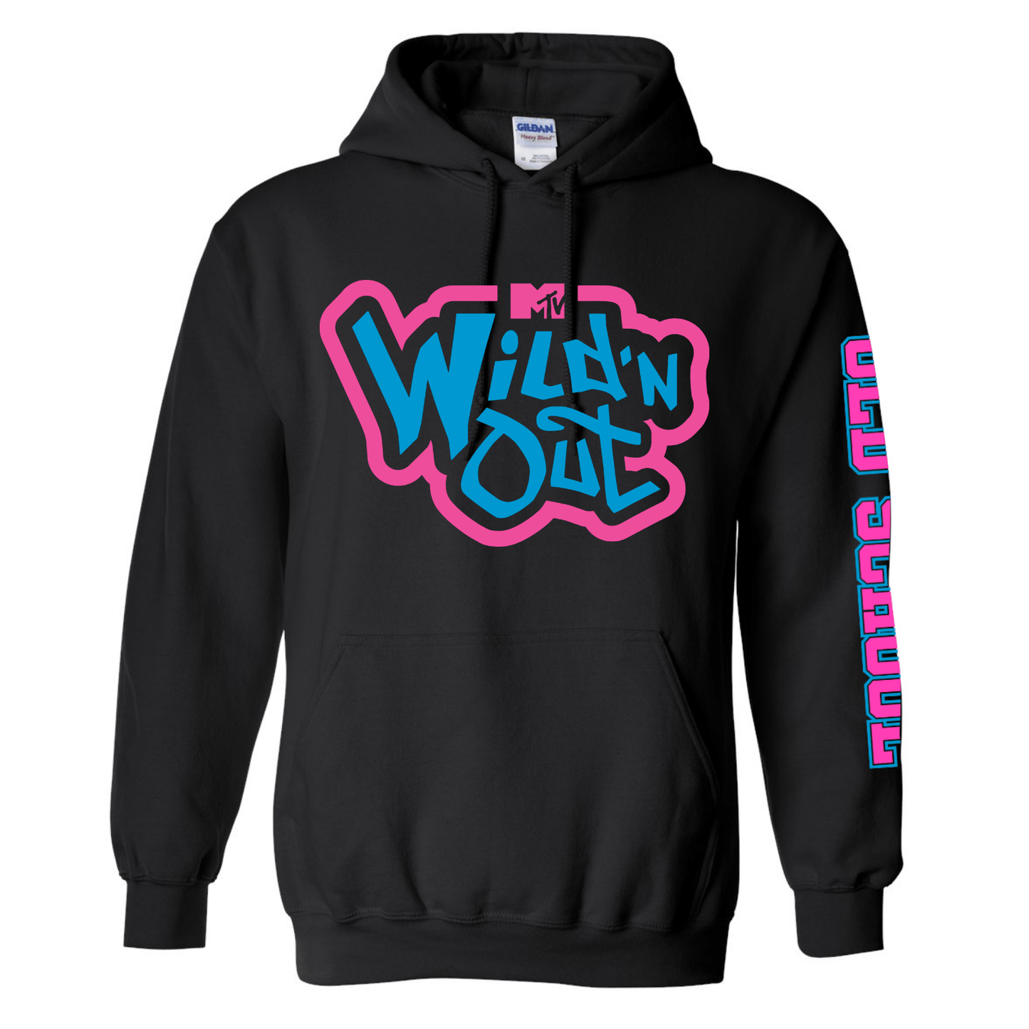 Wild 'N Out Neon Old School Hooded Sweatshirt - Paramount Shop