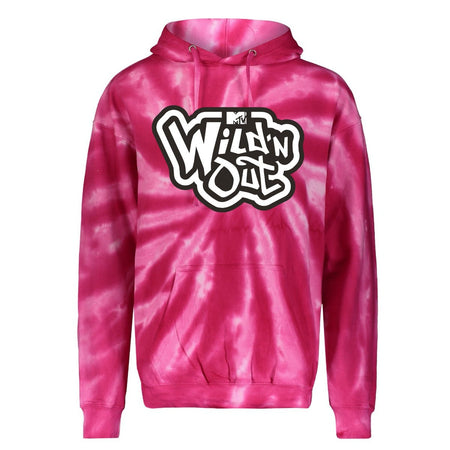Wild 'N Out Pink Tie Dye Hooded Sweatshirt - Paramount Shop