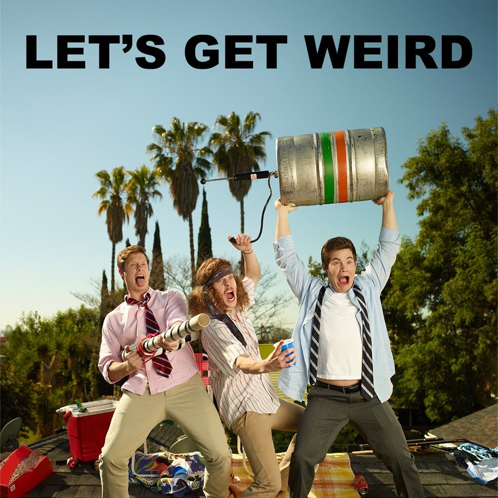 Workaholics "Let's Get Weird" Die Cut Sticker - Paramount Shop