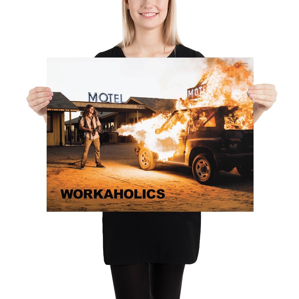 Workaholics Motel Premium Poster - Paramount Shop