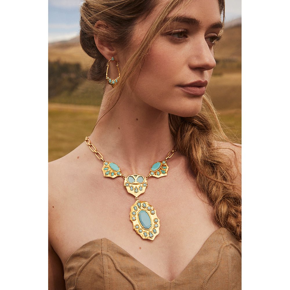 Yellow Rose by Kendra Scott x Yellowstone Montana Statement Necklace - Paramount Shop