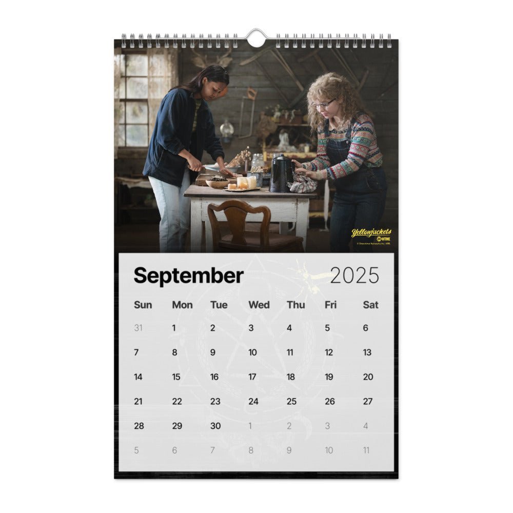 Yellowjackets 2025 Wall Calendar - Paramount Shop