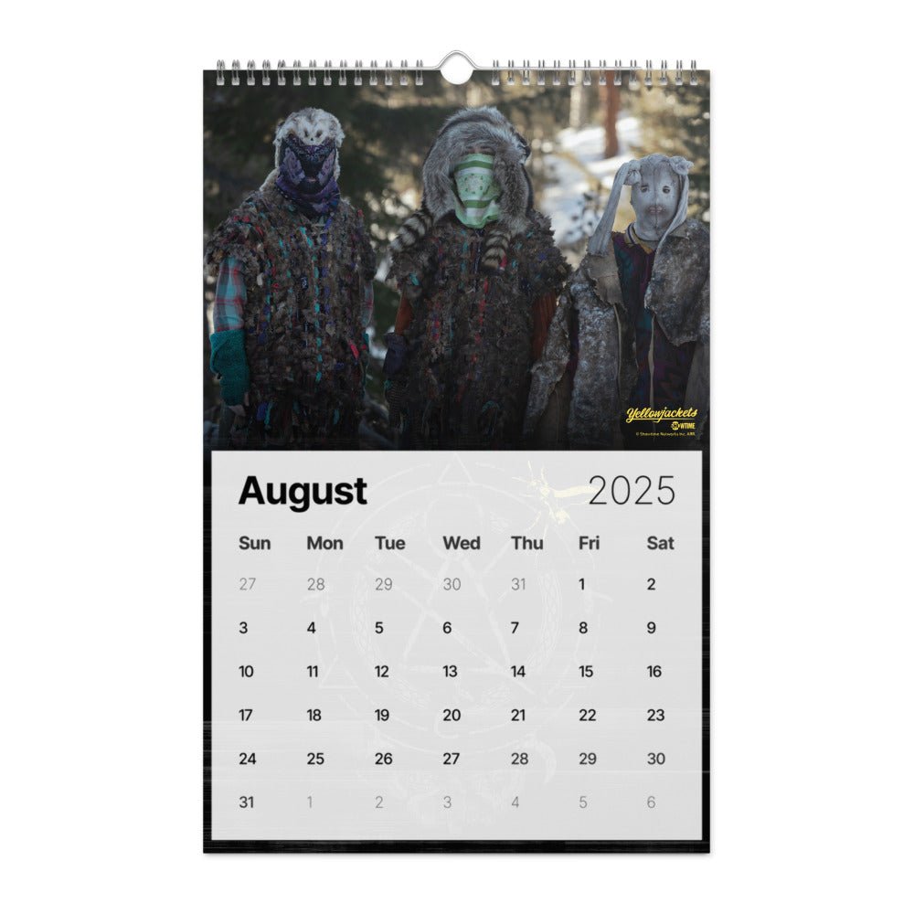 Yellowjackets 2025 Wall Calendar - Paramount Shop