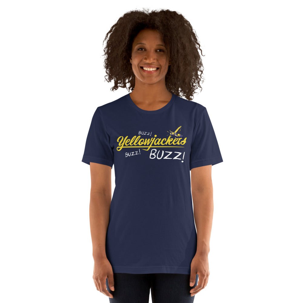 Yellowjackets Buzz! Buzz! Buzz! Unisex T-Shirt - Paramount Shop