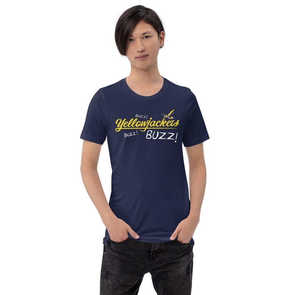 Yellowjackets Buzz! Buzz! Buzz! Unisex T-Shirt - Paramount Shop