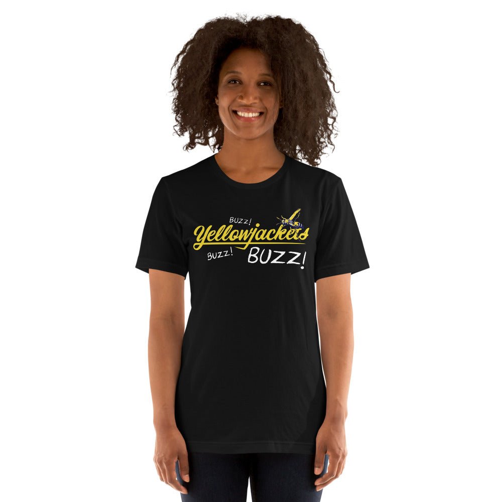 Yellowjackets Buzz! Buzz! Buzz! Unisex T-Shirt - Paramount Shop