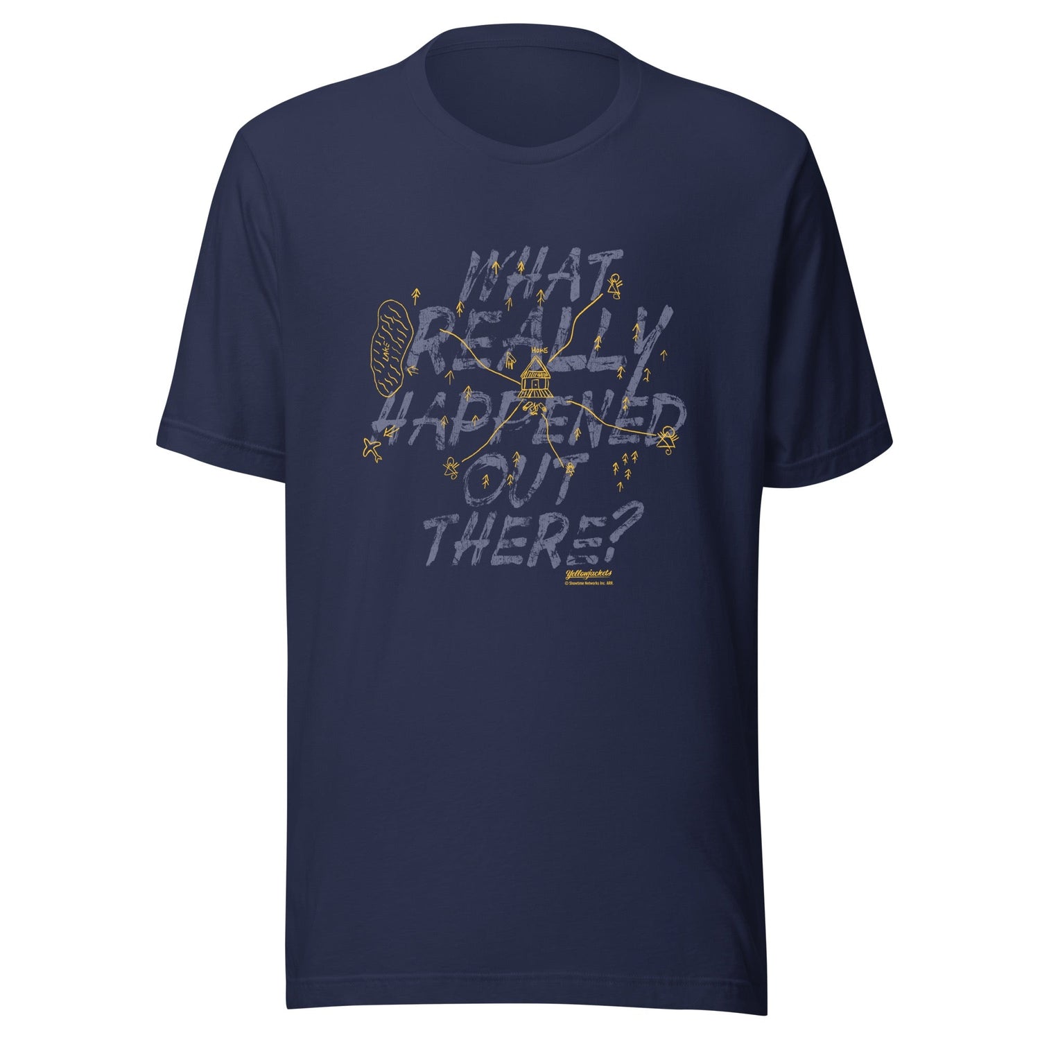 Yellowjackets Cabin Map T - Shirt - Paramount Shop