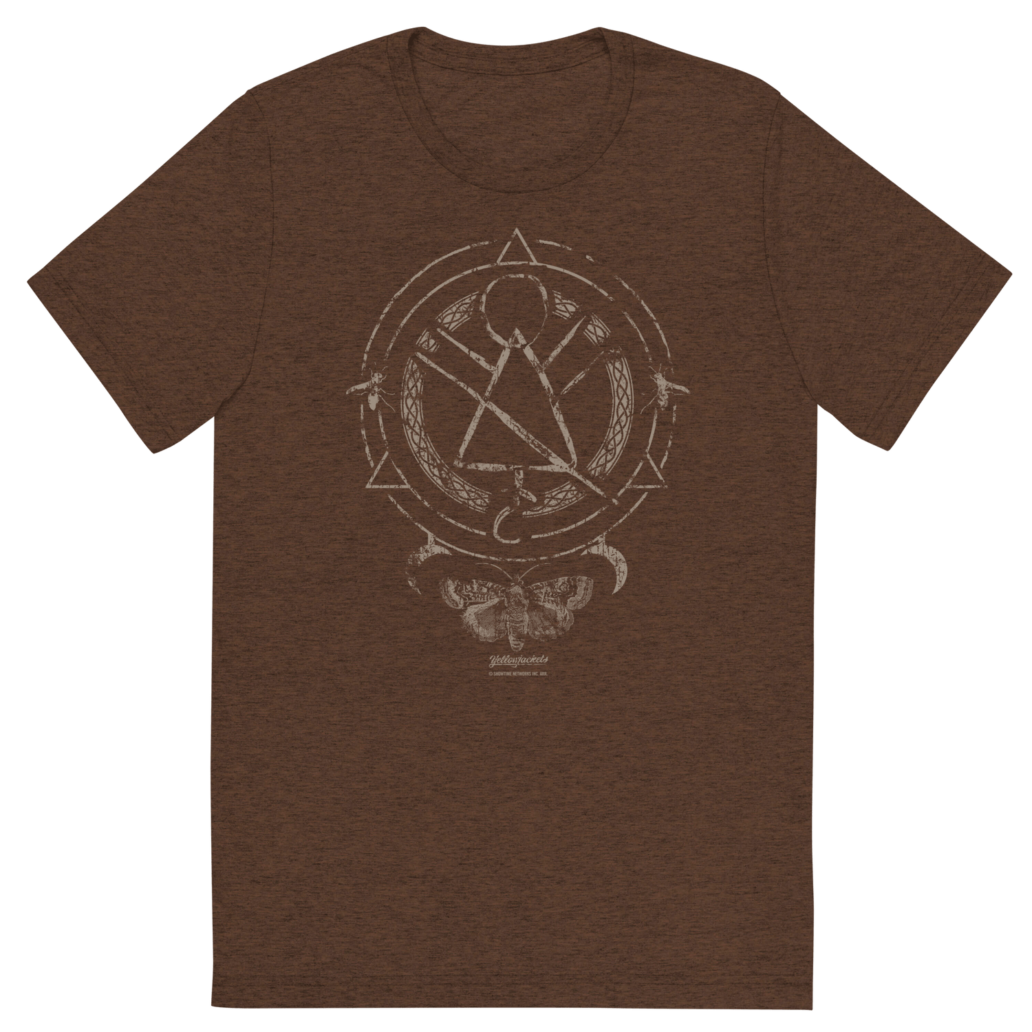 Yellowjackets Rune Adult Tri Blend T - Shirt - Paramount Shop