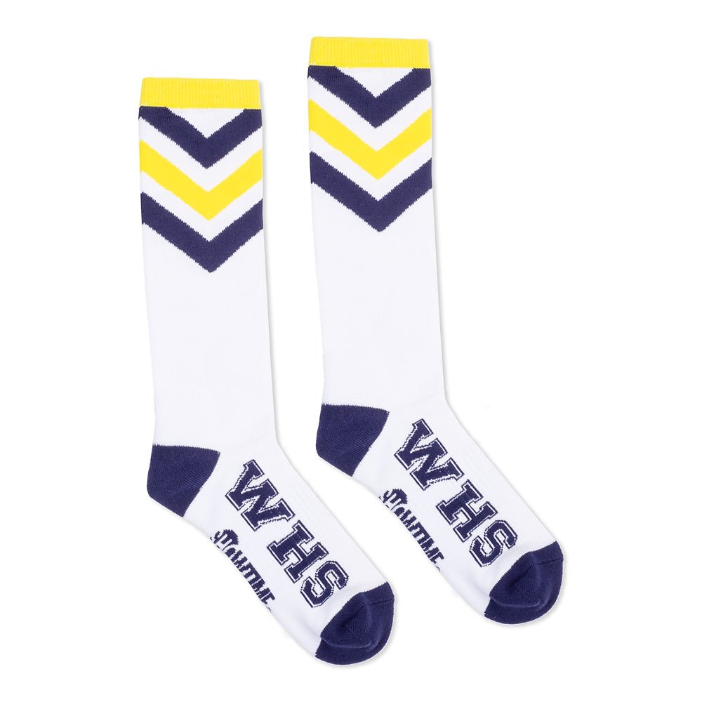 Yellowjackets WHS Chevron Socks - Paramount Shop