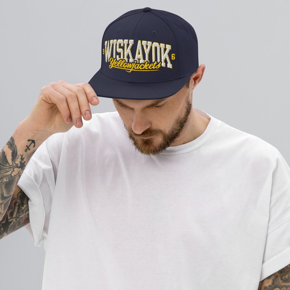 Yellowjackets Wiskayok '96 Embroidered Flat Bill Hat - Paramount Shop