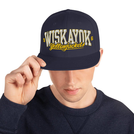 Yellowjackets Wiskayok '96 Embroidered Flat Bill Hat - Paramount Shop