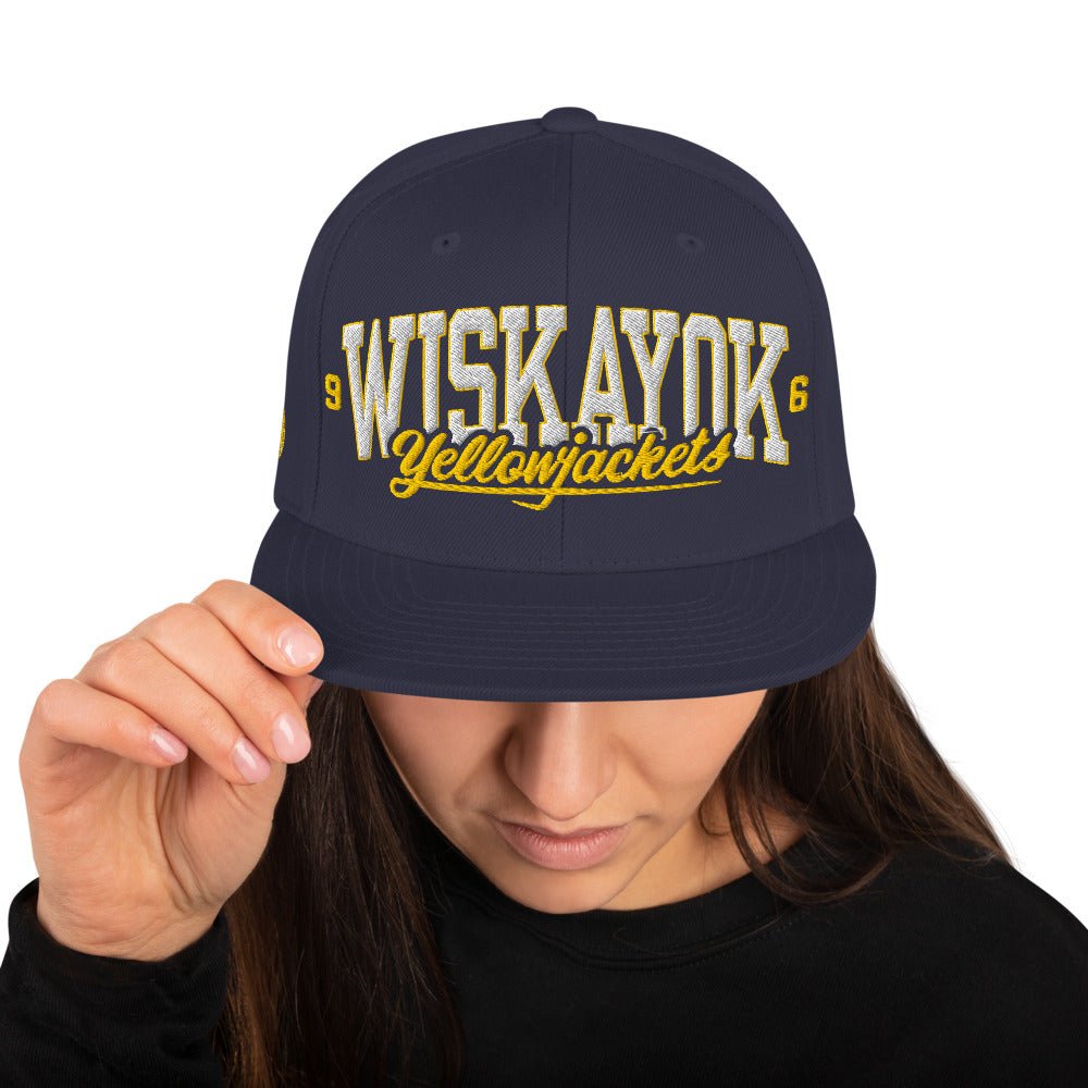 Yellowjackets Wiskayok '96 Embroidered Flat Bill Hat - Paramount Shop