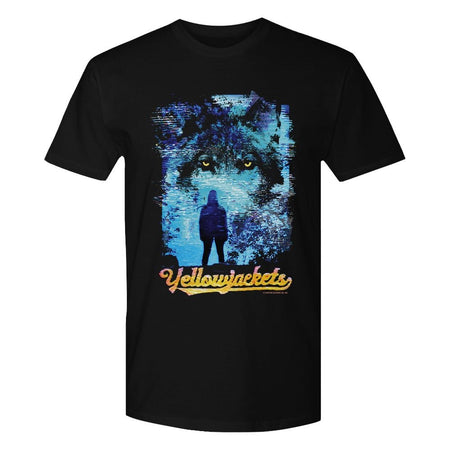 Yellowjackets Wolf TV Glitch Adult Short Sleeve T - Shirt - Paramount Shop