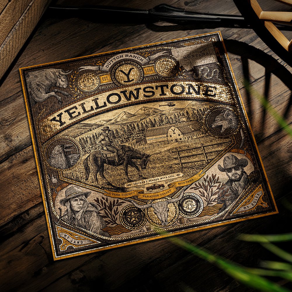 Yellowstone 1,000 - Piece Puzzle - Paramount Shop