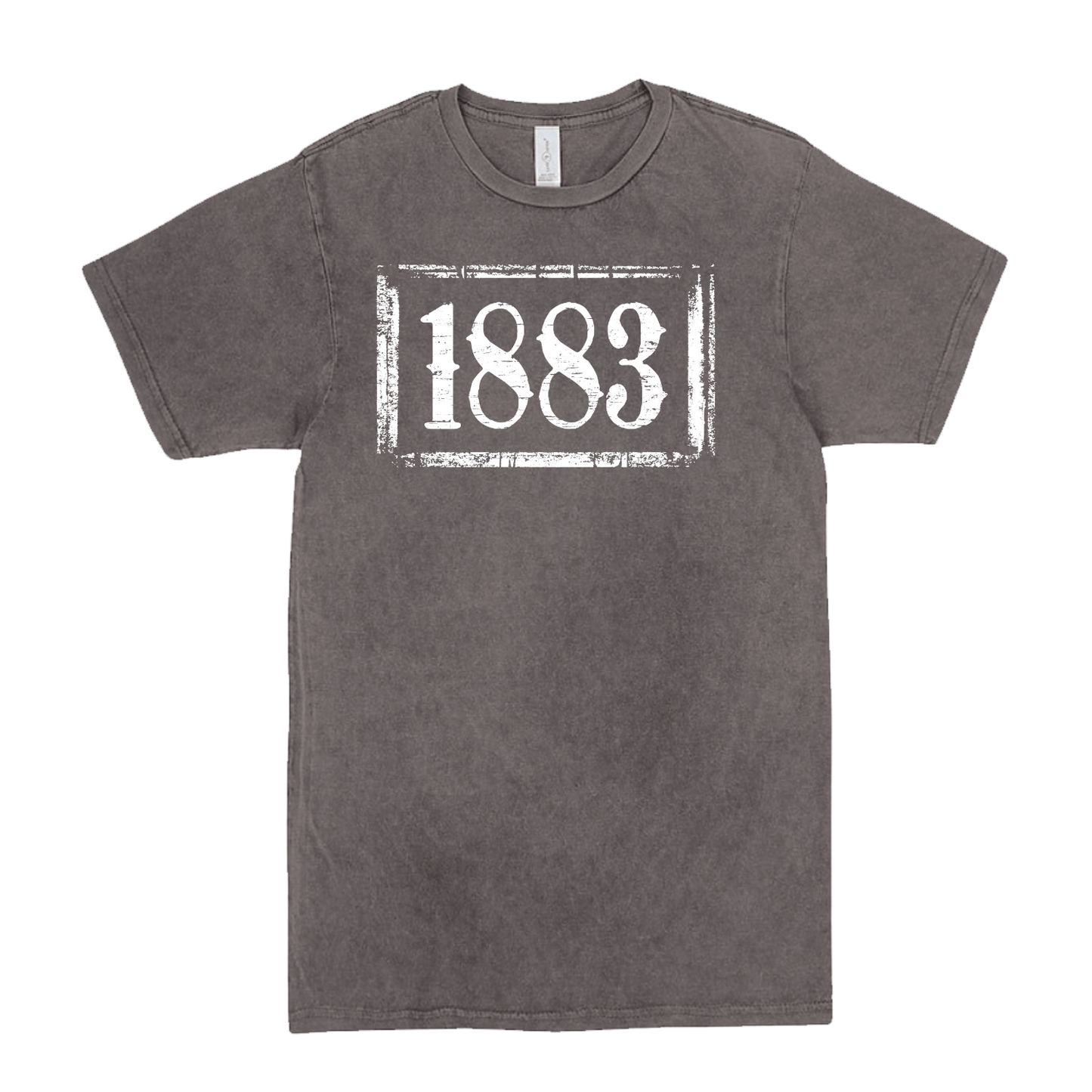 Yellowstone 1883 Logo Distressed Short Sleeve T - Shirt - Paramount Shop