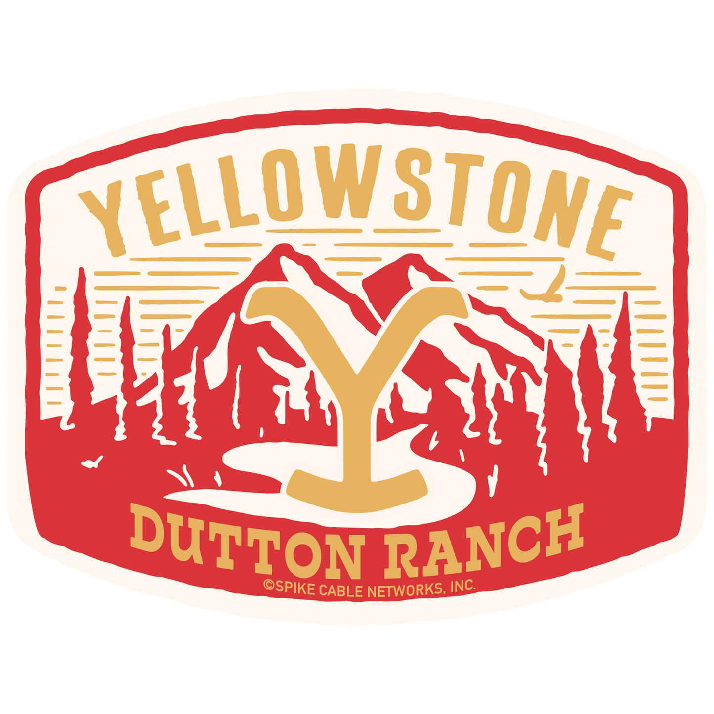 Yellowstone Assorted Patches Sticker Pack of 3 - Paramount Shop