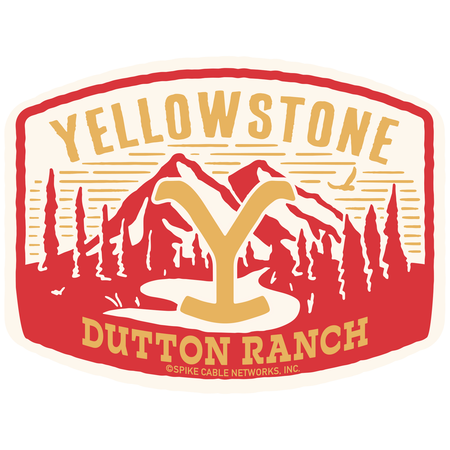 Yellowstone Assorted Patches Sticker Pack of 3 - Paramount Shop