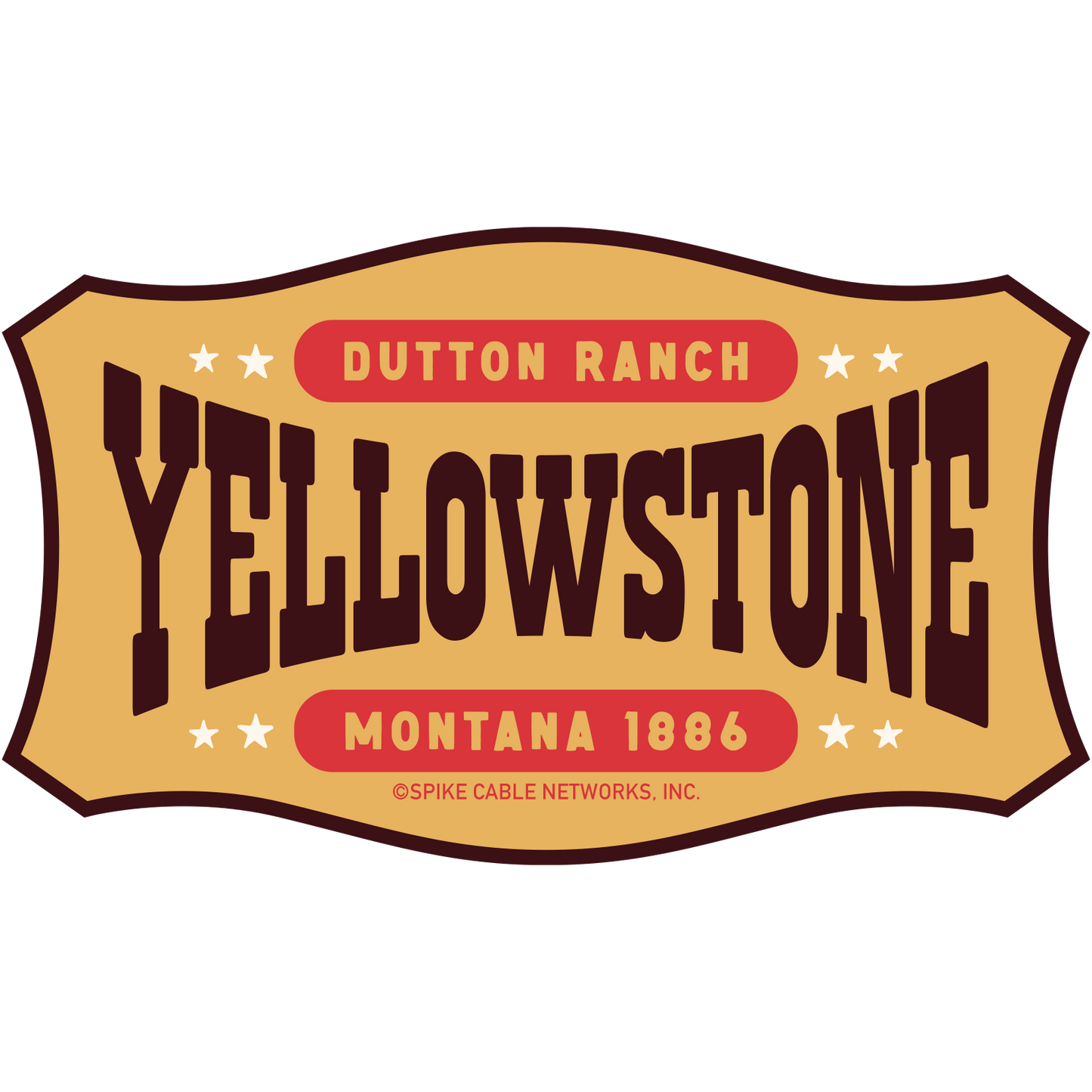 Yellowstone Assorted Patches Sticker Pack of 3 - Paramount Shop