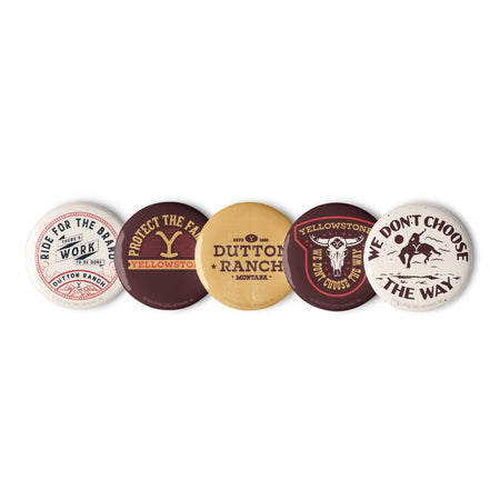 Yellowstone Badges Pin Set - Paramount Shop