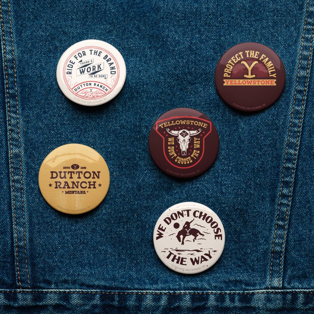 Yellowstone Badges Pin Set - Paramount Shop