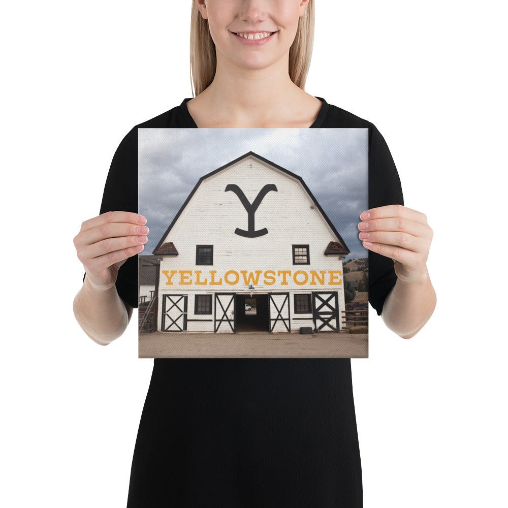 Yellowstone Barn Canvas - Paramount Shop