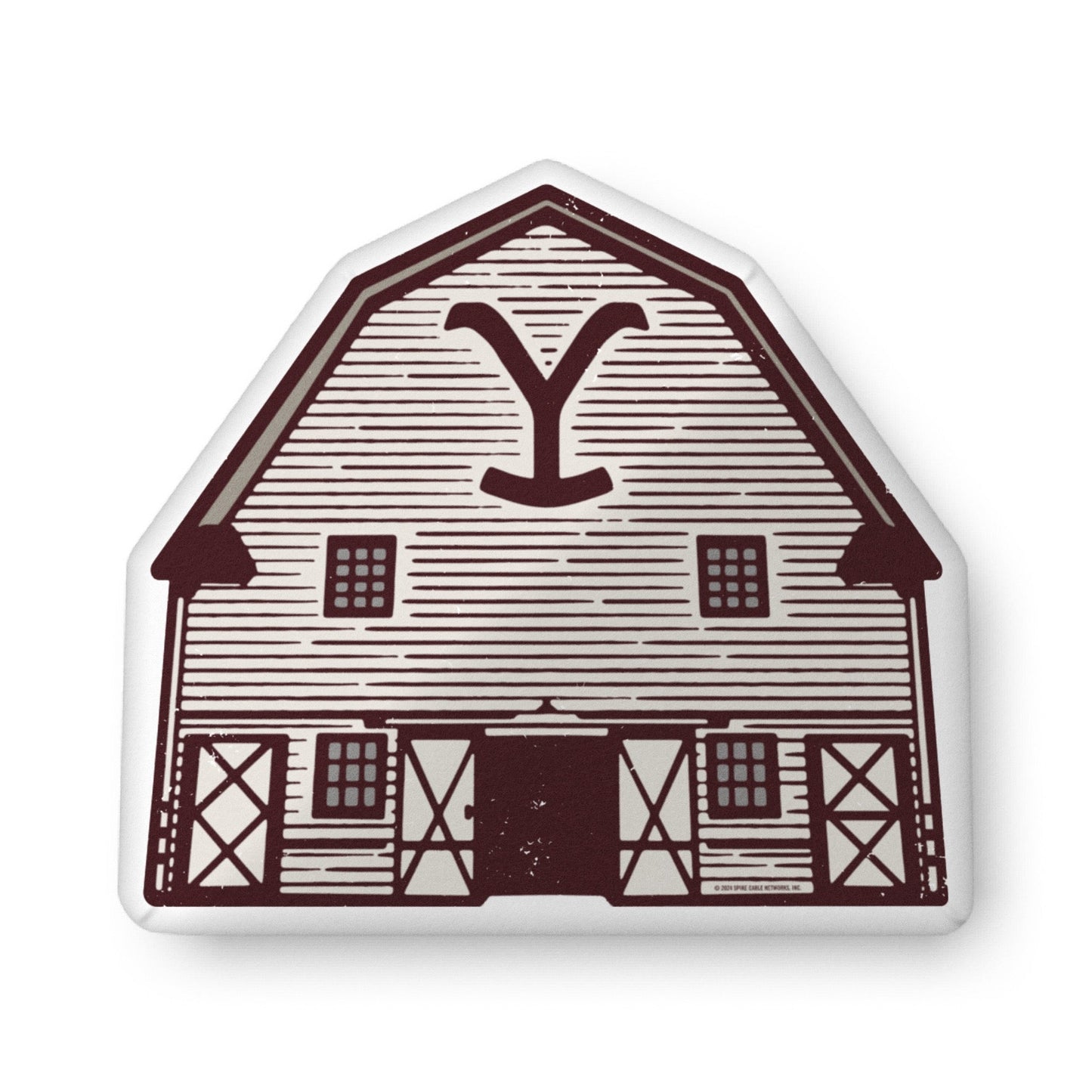 Yellowstone Barn Pillow - Paramount Shop